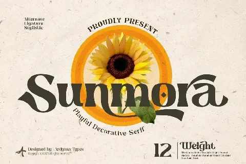 Sunmora font