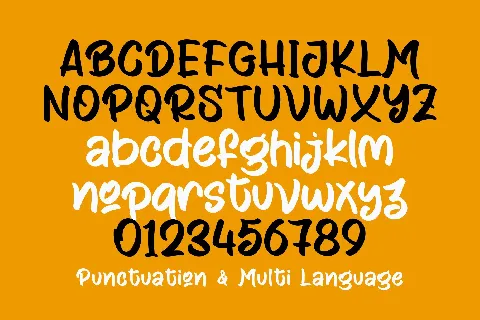 Mango Lazy - Personal Use font