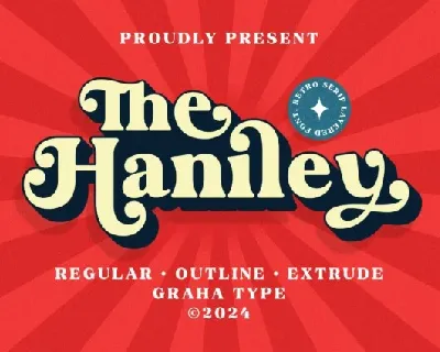 The Haniley font