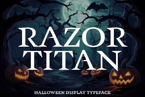 Razor Titan font