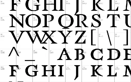 Razor Titan font