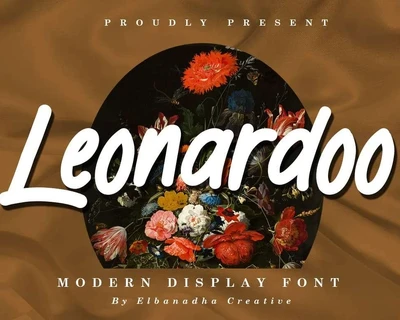 Leonardoo font