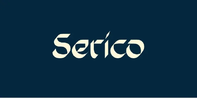 Sericio font