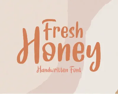 Fresh Honey font