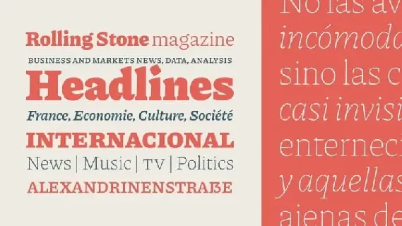 Piazzolla Serif Family font