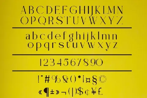 Ginthagil font