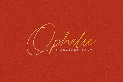 Ophelie font