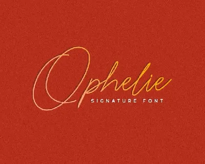 Ophelie font