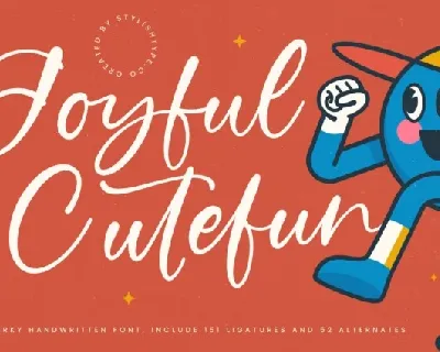 Joyful Cutefun font