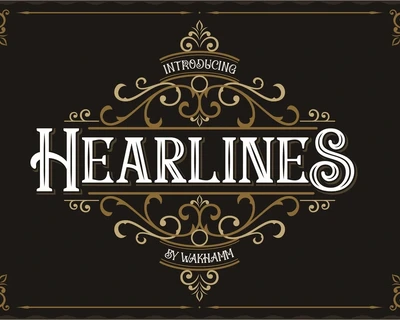 Hearlines font