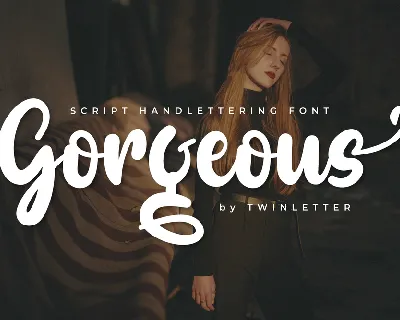 Gorgeous font