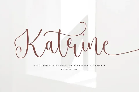 Katrine font