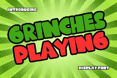 Grinches Playing font