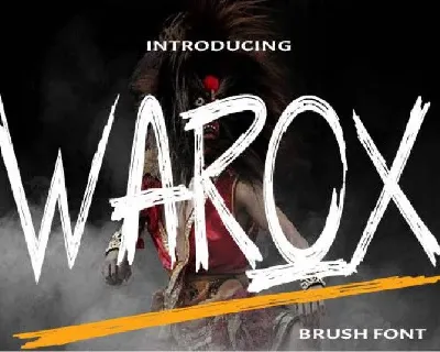 Warox Brush font