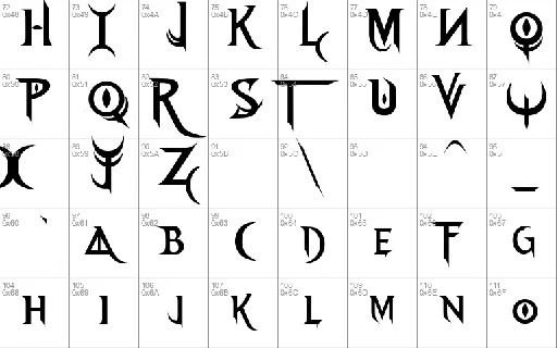 Bayonetta font