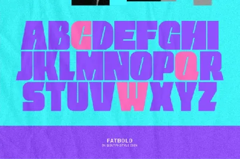 Fatbold font