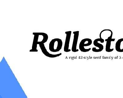 Rolleston Family font