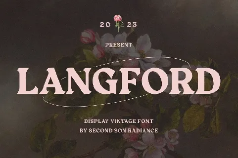 Langford font