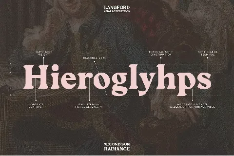 Langford font