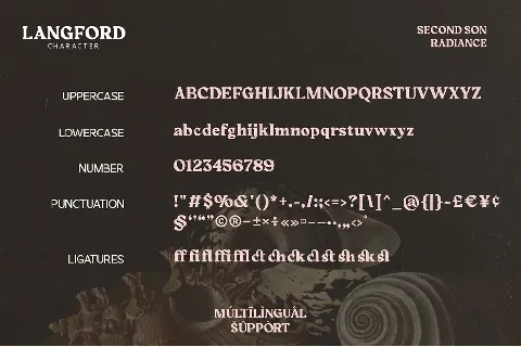 Langford font