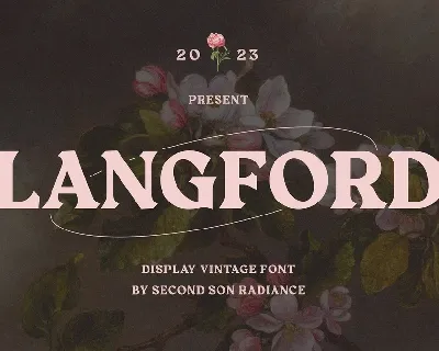 Langford font