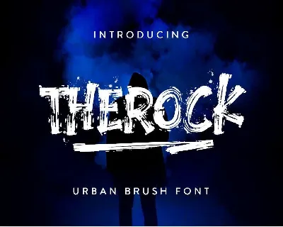 The Rock font