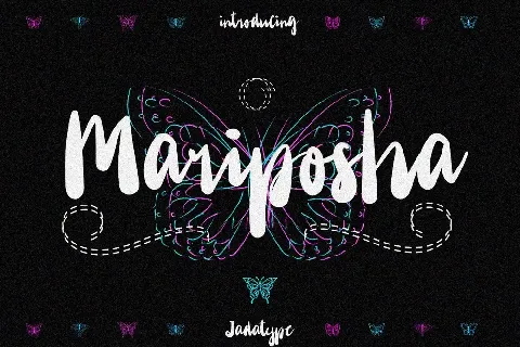 Mariposha font