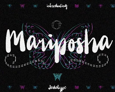 Mariposha font