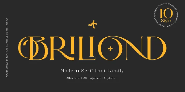 Briliond font