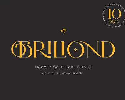 Briliond font