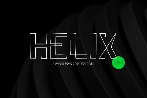 Helix font