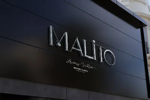 Malito Fashion font