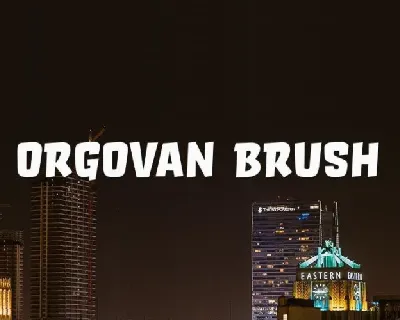 Orgovan Family font