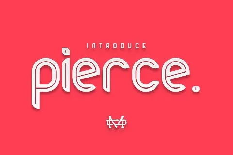 Pierce Typeface font