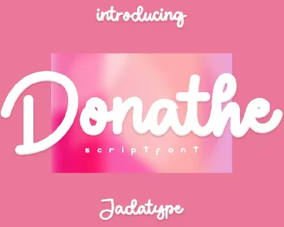 Donathe font