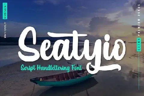 Seatyio Script font