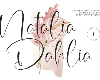 Natalia Dahlia font