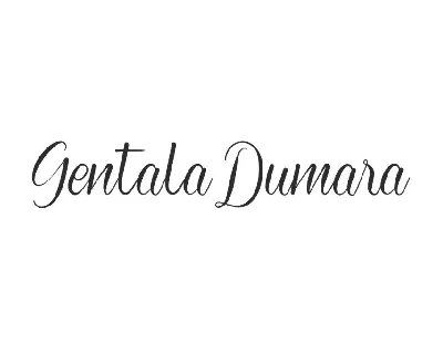 Gentala Dumara Demo font