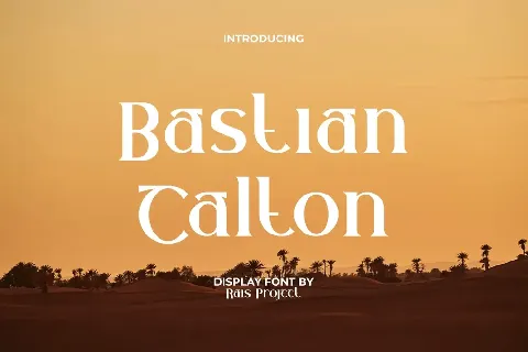 BastianCaltonDemo font