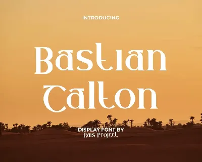 BastianCaltonDemo font