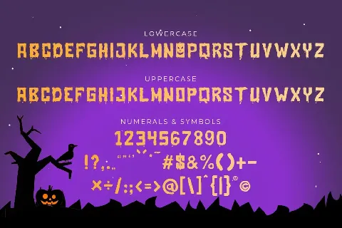 Scary Pumpkin font