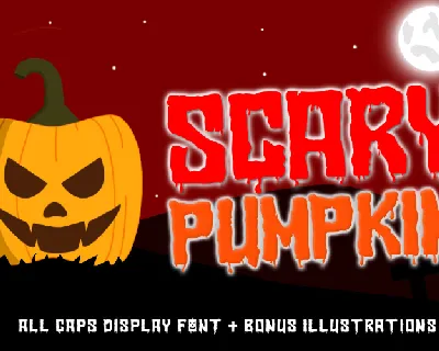 Scary Pumpkin font