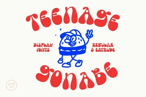 Teenage Gonabe font