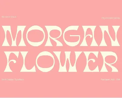 Morgan Flower font