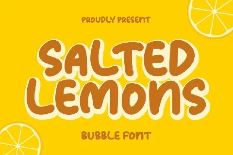 Salted Lemons font