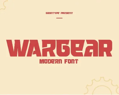 Wargear font