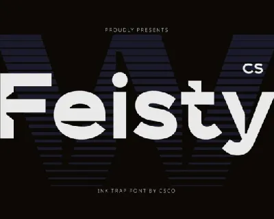 CS Feisty font