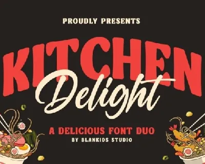 Kitchen Delight Duo font