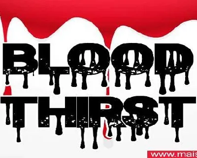 Blood Thirst font