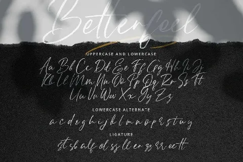 Betterfeel font